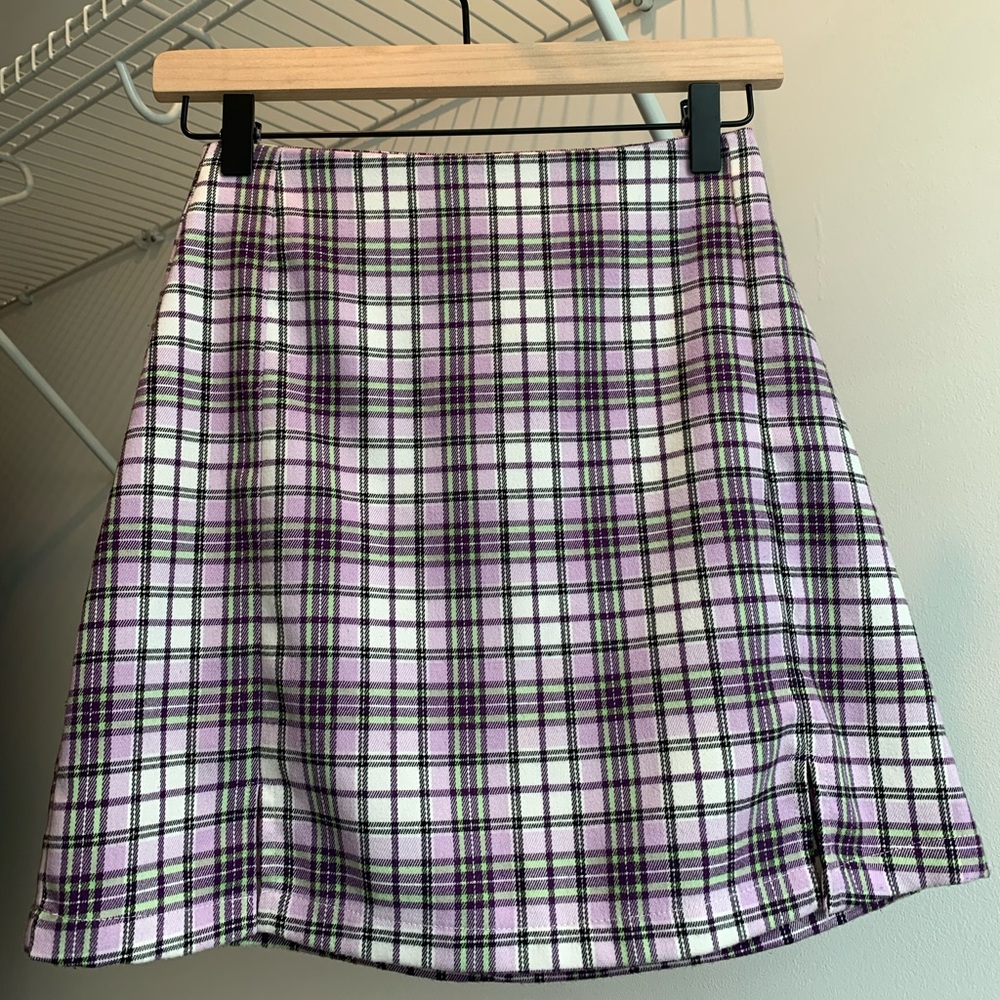 Plaid skirt